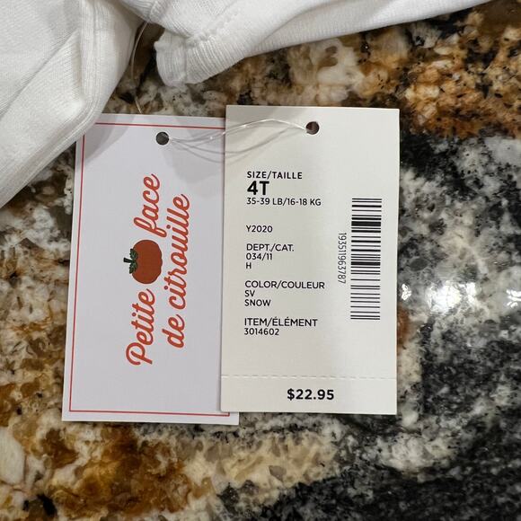 NWT Gymboree Ivory & Orange Striped Leggings & Halloween Cat/Pumpkin Top - Picture 12 of 14